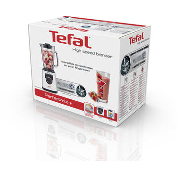 Blender de mare viteza Tefal Perfectmix+ BL811138 1200W 2L sistem Air Cooling Alb