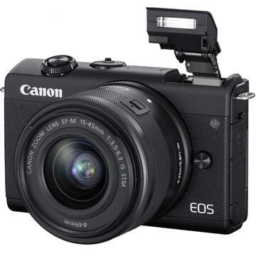 Aparat foto DSLR Canon EOS M200 BK KIT EF-M 15-45