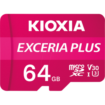 Card memorie Kioxia microSD Exceria Plus 64GB
