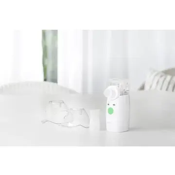 Medisana Inhalator cu ultrasunete IN 525  54115 Masca pentru adulti/ Masca pentru copii/ Dispozitiv bucal Alb