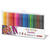 Carioca cu 2 capete, varf liner 0.7mm/tip pensula, 24 culori/set, ALPINO Color Experience