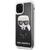 Husa Karl Lagerfeld Husa Ikonik Glitter iPhone 11 Pro Negru
