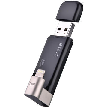 Memorie USB Devia Stick Memorie Ibox (MFI) Universal Negru 32 GB