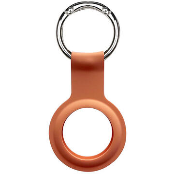 Devia AirTag Silicon Key Ring Orange
