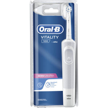 Braun Oral-B 80312438 electric toothbrush Adult Rotating-oscillating toothbrush White