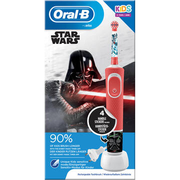 Braun Oral-B Kids Electric Toothbrush For 3+ Star Wars