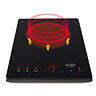 Plita Adler AD 6513 Induction cooker, Heating plate diameter 190 mm, Power 2000W, Black