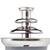 Tristar CF-1603 Chocolate Fountain, Stainless steel tower, 2 heat positions, Plastic housing, 32W