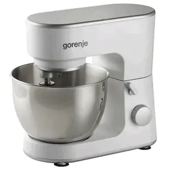 Robot de bucatarie Gorenje MMC700W Kitchen machine, Power 700 W, Mixing bowl 4 L, White