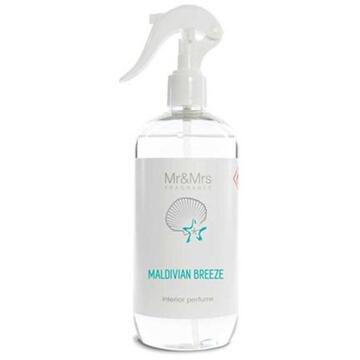 Mr&Mrs BLANC Maldivian breeze spray ambience & textile, Capacity 500 ml, White