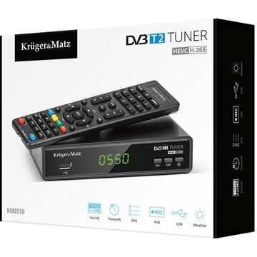 Kruger Matz TUNER DVB-T2 H.265 HEVC KRUGER&MATZ