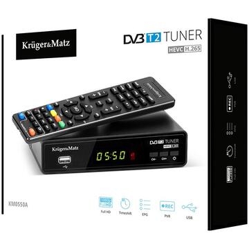 Kruger Matz TUNER DVB-T2 H.265 HEVC KRUGER&MATZ