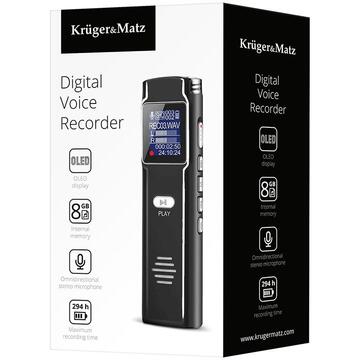 Reportofon Kruger Matz REPORTOFON DIGITAL 8GB KRUGER&MATZ