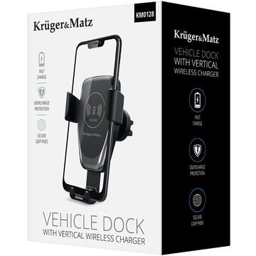 Kruger Matz SUPORT AUTO FUNCTIE INCARCARE INDUCTIVA K&M