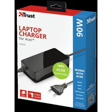 Trust Maxo 90W Laptop Charger for Acer