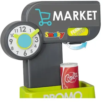 Set de joaca Smoby - Market, 34 accesorii