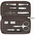 ZWILLING TWINOX Nappa leather case, zip fastener, brown, 6 pc.
