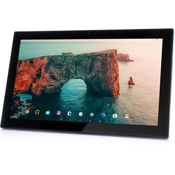 Tableta Xoro MegaPAD 2154 V5 21,5 inch, Android 10, Quad Core 1,8 GHz, Negru