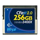 Card memorie Wise CFast 2.0 Card 3400x  256GB Albastru