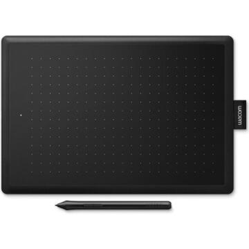 Tableta grafica Wacom One Small, graphics tablet (Black / Red)