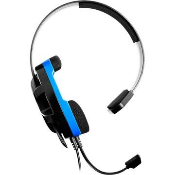 Casti Turtle Beach Recon Chat Headset Black / Blue, Playstation 4
