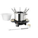 Set fondue electric Unold 48645 , 1000W, Inox/Negru