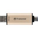 Memorie USB Transcend USB 256GB 420/400 JFlash 930C U3 Pink