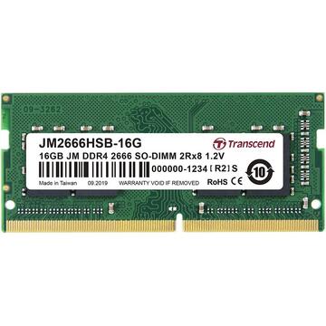 Memorie laptop Transcend 16GB DDR4 3200Mhz 260pin 1R x8 unbuffered