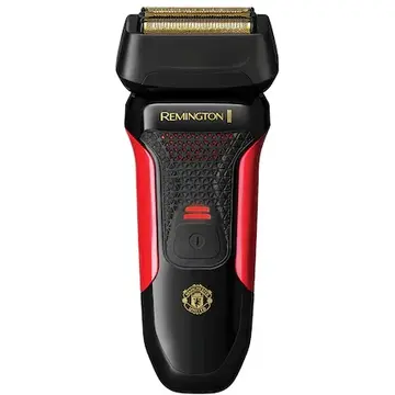 Aparat de barbierit Remington Style Series F4 Manchester United Edition F4005 ConstantContour ControlCut 100% rezistent la apa Negru/Rosu