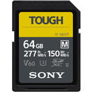 Card memorie Sony SDXC M Tough series 64GB UHS-II Class 10 U3 V60