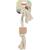 Jucarii animale ZOLUX WILD A rope toy, 2 knots, with a wooden disc