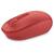 Mouse Microsoft Mobile 1850, USB Wireless, Red