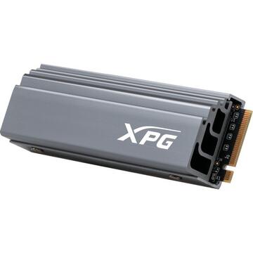 SSD Adata XPG GAMMIX S70 1 TB, SSD (grey, PCIe 4.0 x4, M.2 2280)