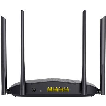 Router wireless Tenda TX9 PRO, Dual-Band 574 + 2402 Mbps, Negru