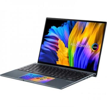 Notebook Asus Zenbook 14X UX5400EG-KN178T 14" WQXGA+ OLED Touch Intel i7-1165G7 16GB 1TB M.2 NVMe PCIe 3.0 SSD GeForce MX450 2GB Windows 10 Home Pine Grey
