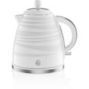 Fierbator Swan SK31050WN electric kettle 1.7 L 3000 W White