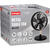 Ventilator Activejet Selected WBS-30CD De birou, 35 W, 3 trepte, Negru