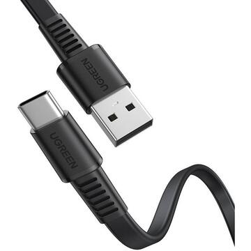 USB to USB-C cable UGREEN US332, QC 3.0, 3A, 2m black