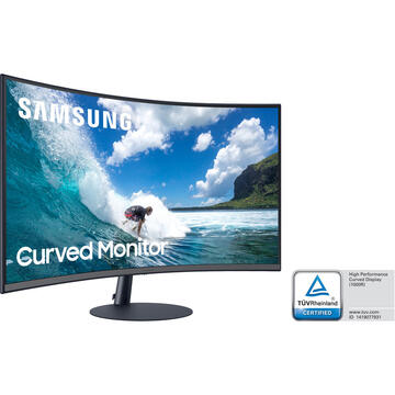 Monitor LED Samsung LC32T550FDRXEN LED 31.5" 75Hz 4ms VGA HDMI DP