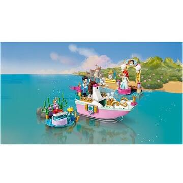 LEGO Disney Princess - Barca de festivitati a lui Ariel 43191, 114 piese