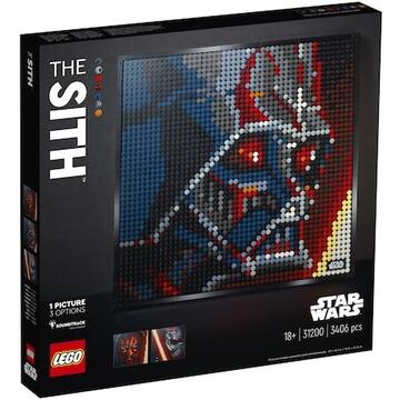 LEGO Art - Star Wars Sith 31200, 3406 piese