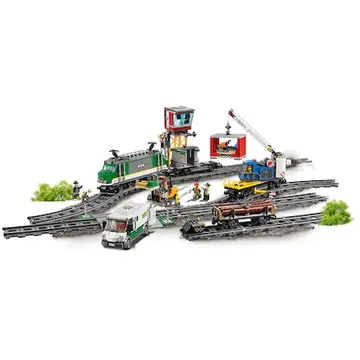 LEGO City - Tren marfar 60198, 1226 piese