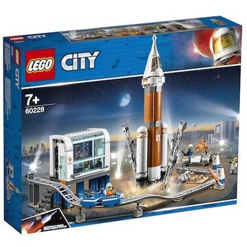 LEGO City Space Port - Racheta pentru spatiul indepartat si centrul de comanda al lansarii 60228, 837 piese