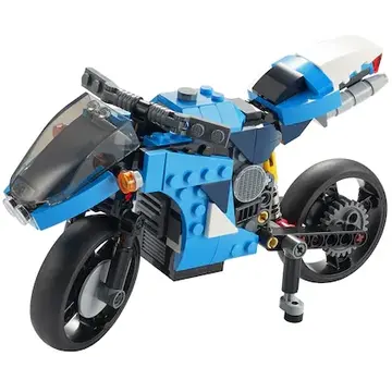 LEGO Creator 3 in 1 - Super motocicleta 31114, 236 piese