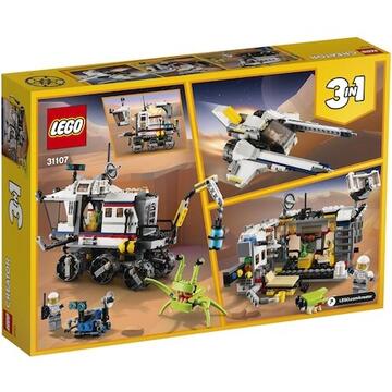 LEGO Creator 3 in 1 - Explorator spatial Rover 31107, 510 piese
