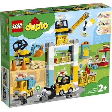 Stolpe interferens profil LEGO DUPLO - Macara si constructie 10933, 123 piese Pret: 530,99 lei - PCOne