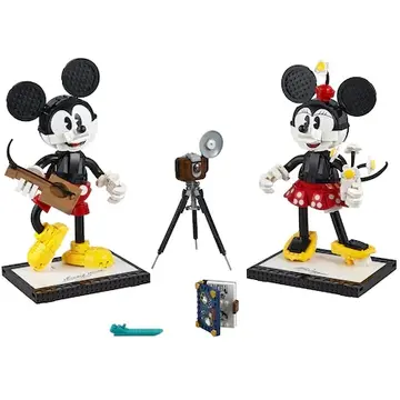 LEGO Disney - Mickey Mouse & Minnie Mouse Buildable Characters 43179, 1739 piese