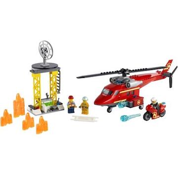 LEGO City Fire - Elicopter de pompieri 60281, 212 piese