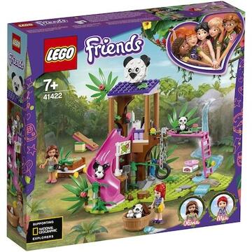 LEGO Friends - Casuta din copac in jungla ursilor panda 41422, 265 piese