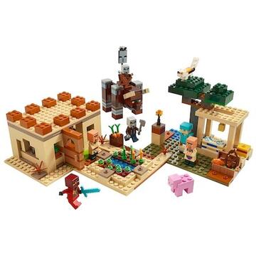 LEGO Minecraft - The Illager Raid 21160, 562 piese